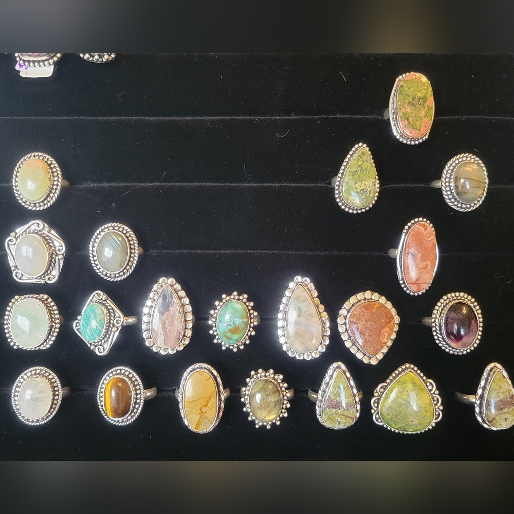 New Gemstone Rings